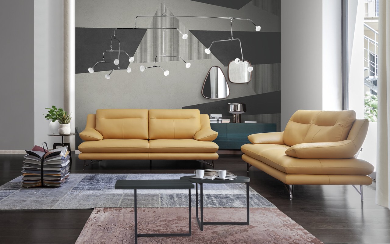 Cezanne Leather Sofa, XZQT 30th Anniversary sale